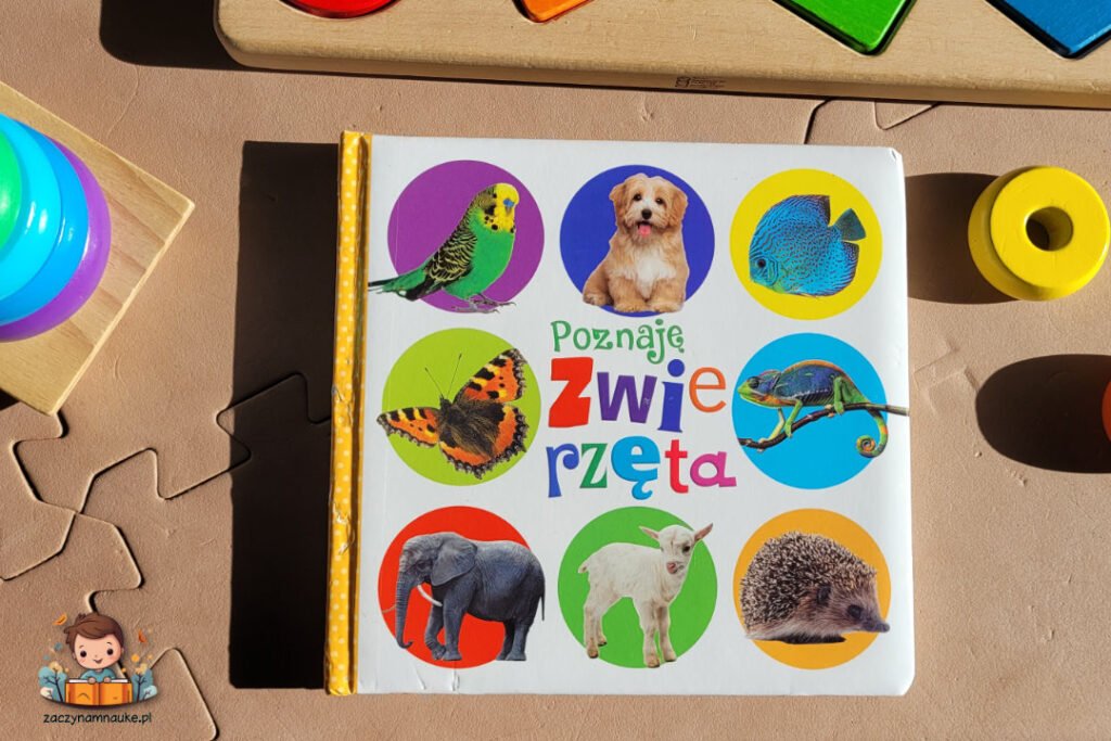 poznaje zwierzeta wilga ksiazka dla dzieci 12m 18m