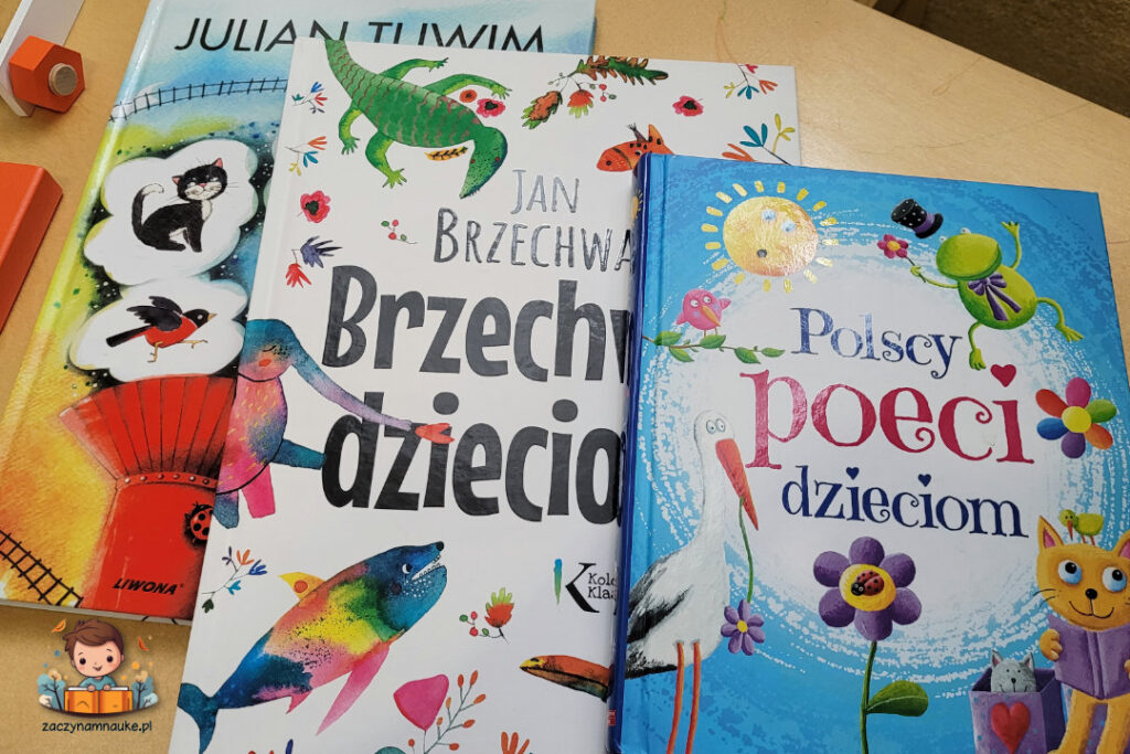 zbiory wierszy dla dzieci julian tuwim jan brzechwa maria konopnicka