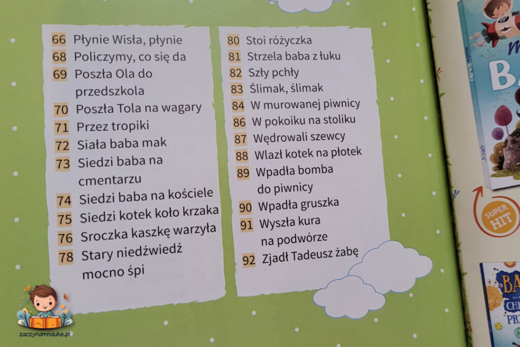 nasze polskie rymowanki greg dla roczniaka