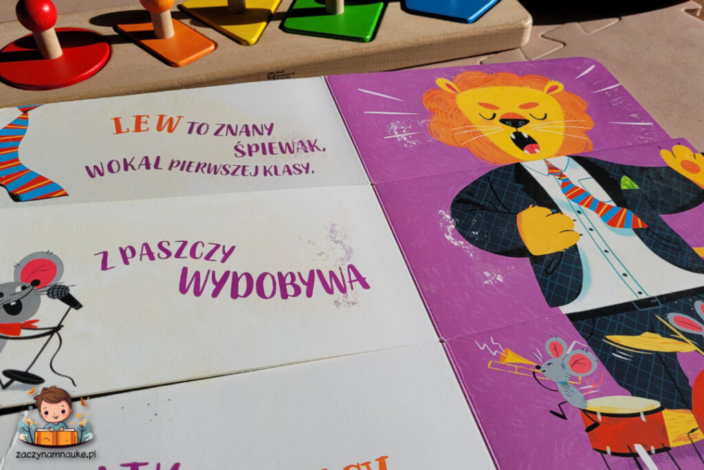przeplatanki rymowanki. zwierzaki cudaki. ksiazki dla niemowlaka.
