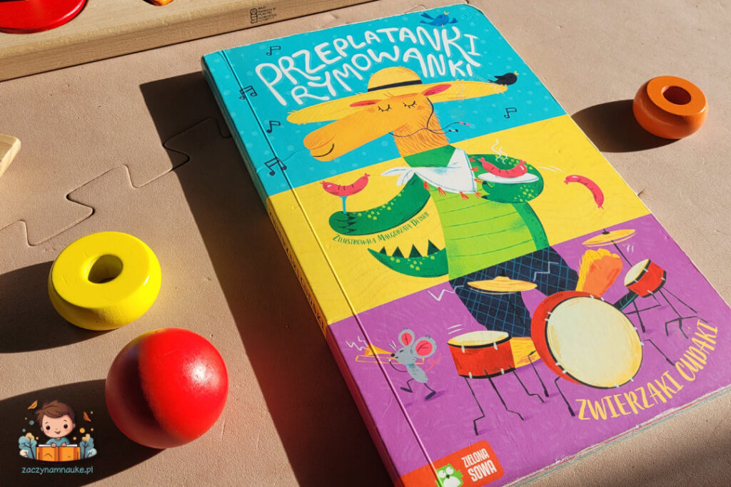 przeplatanki rymowanki. zwierzaki cudaki. ksiazki dla niemowlaka.