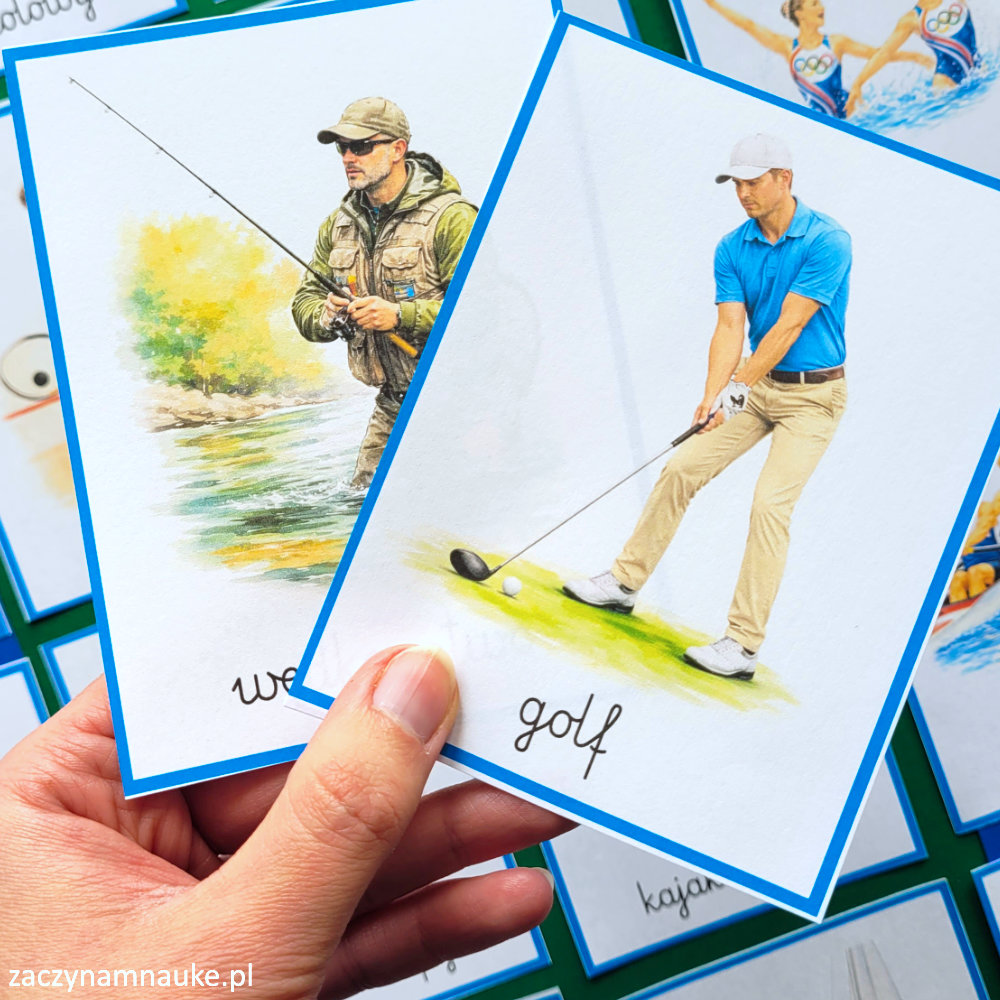 dyscypliny sportowe do druku karty obrazkowe zestaw karty pracy sport dzien sportu montessori 12