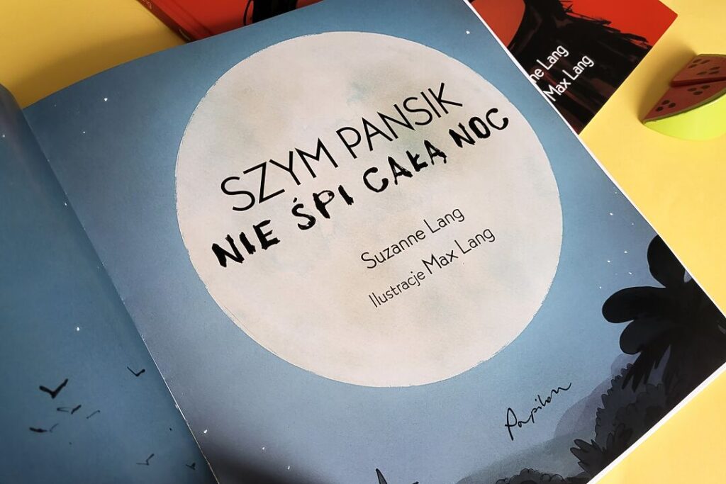szym pansik nie spi cala noc recenzja ksiazdka dla dwulatka