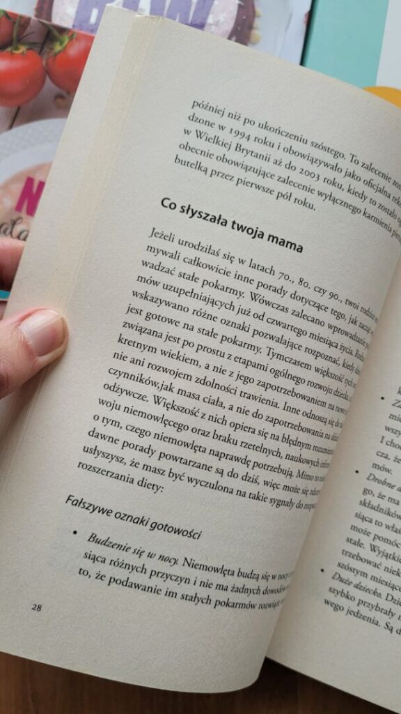 Bobas Lubi Wybór BLW rozszerzanie DIETY