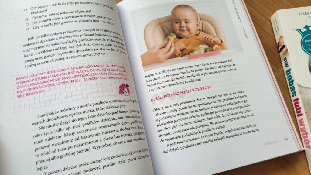 Jakie książki o rozszerzaniu diety BLW Spokojnie to tylko rozszerzanie diety