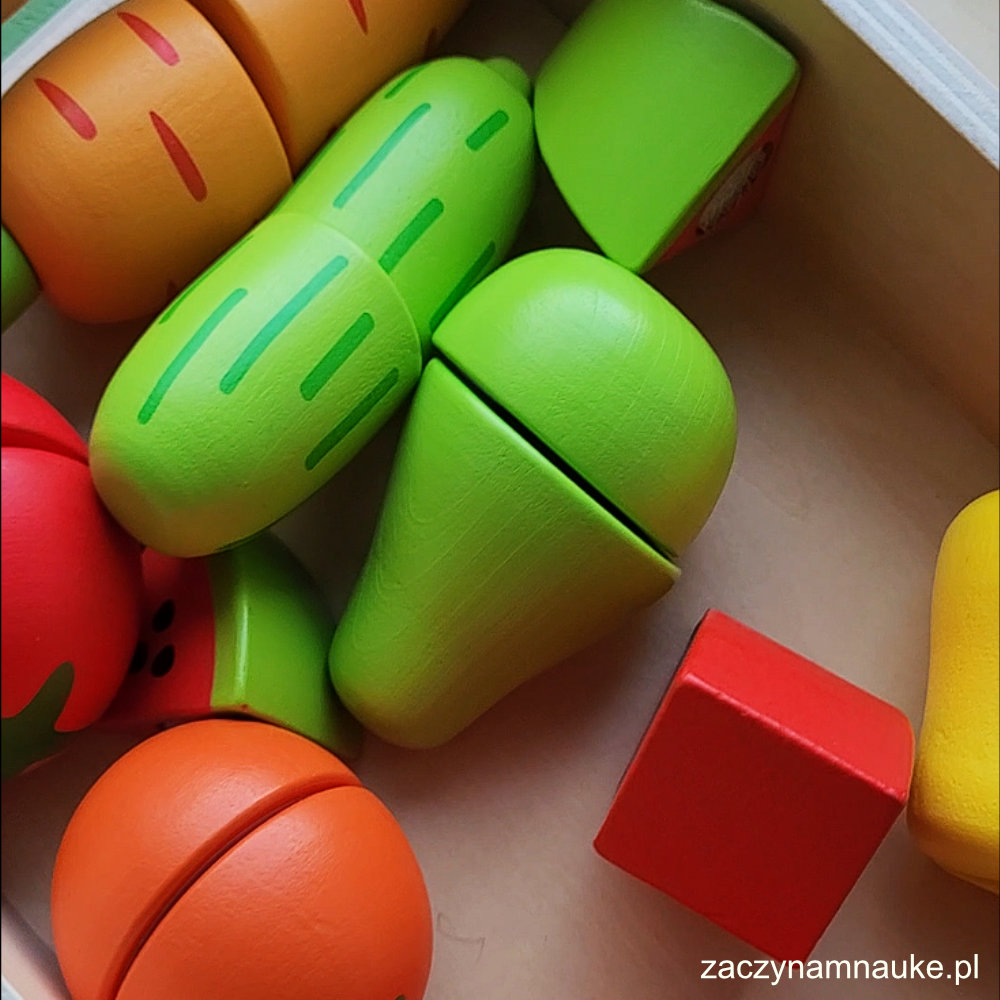 adam toys warzywa do krojenia prezent dla roczniaka półtoraroczniaka Co kupić półtorarocznemu dziecku