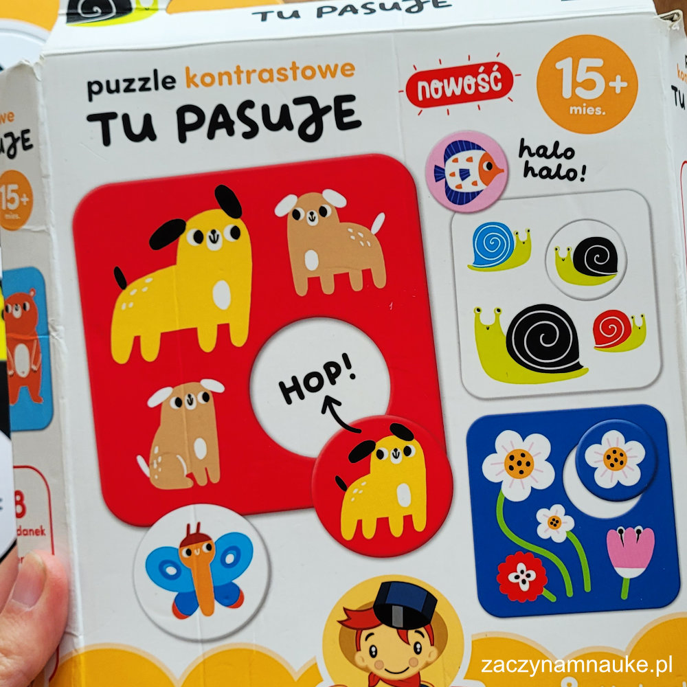ukladanki kartonowe czuczu tu pasuje do pary prezent dla dziecka Co kupić półtorarocznemu dziecku