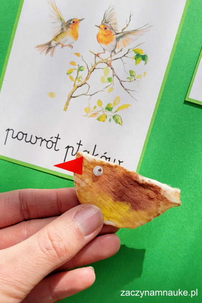 wiosna praca plastyczna przedszkole symbole wiosny plastyka karty obrazkowe do druku obrazki 2