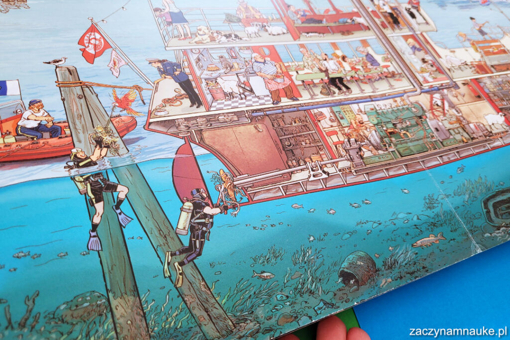 STATKI ŁODZIE MOTORÓWKI Peter Knorr Doro Gobel ksiazka dla dwulatka pojazdy 5