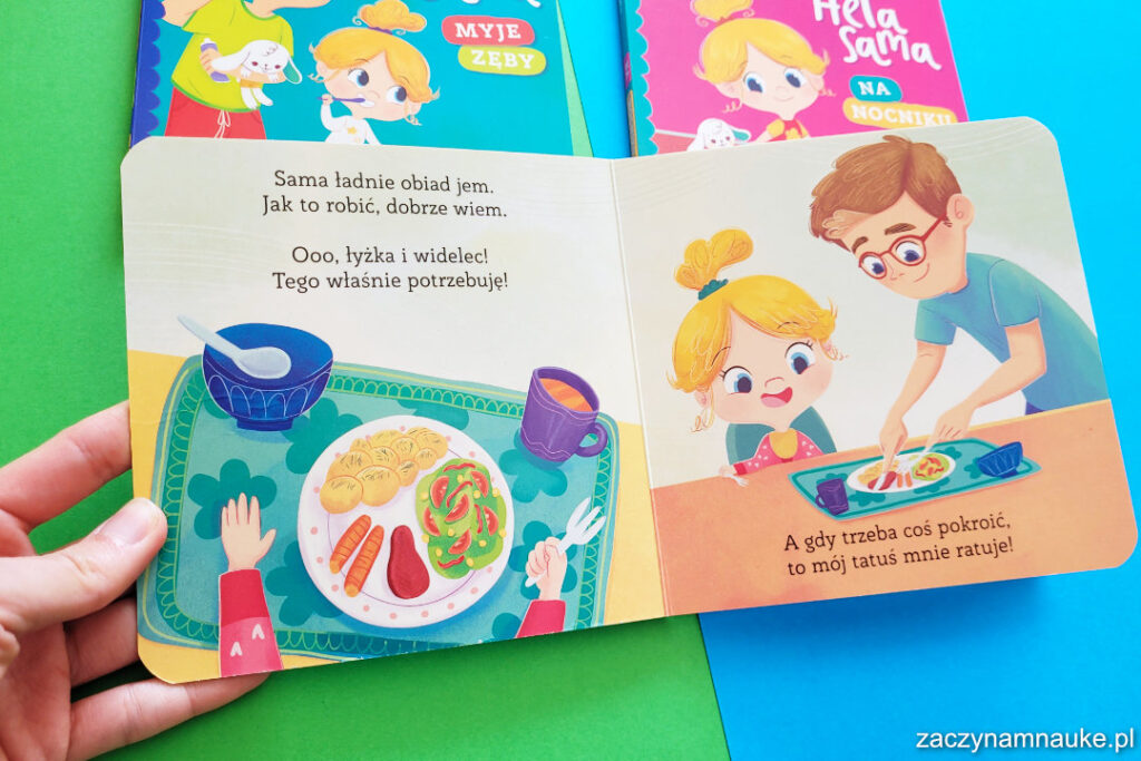 hela sama ksiazka dla dwulatka montessori