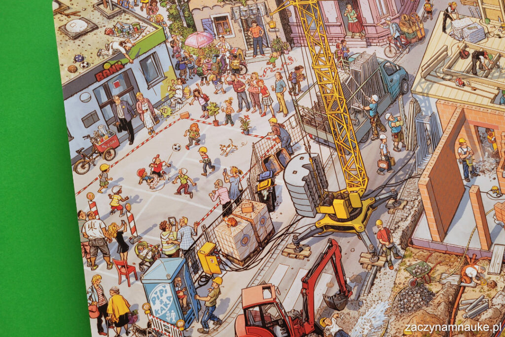 Książka dla dwulatka o budowie i maszysznach Peter Knorr Doro Gobel Babaryba