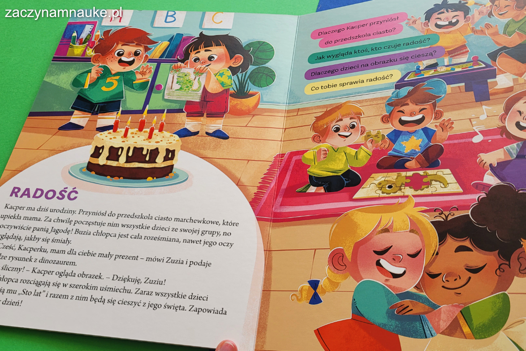 ksiazka Przedszkolaki. Wskazuj i odkrywaj montessori adaptacja do przedszkola 