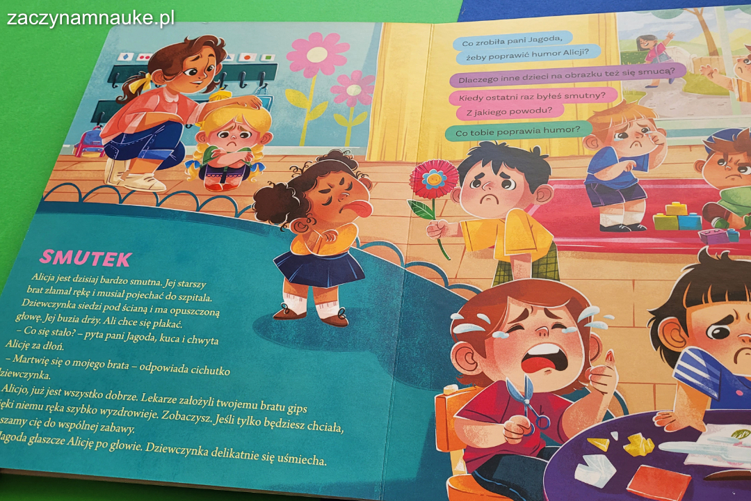 ksiazka Przedszkolaki. Wskazuj i odkrywaj montessori adaptacja do przedszkola 2