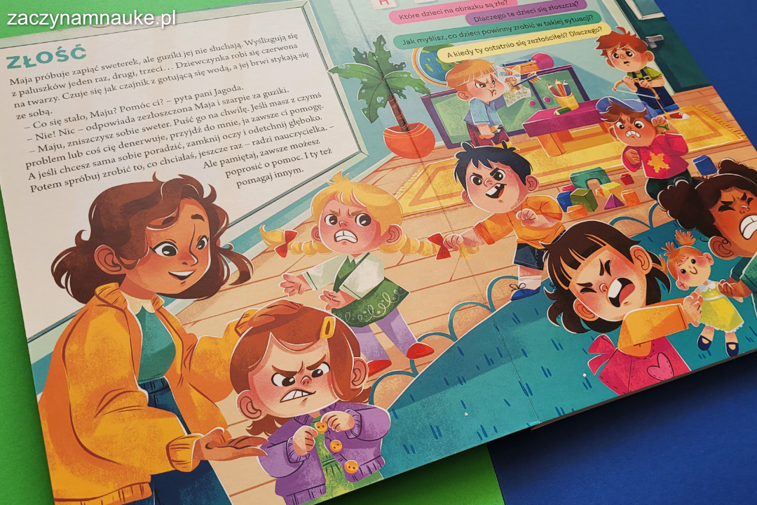 ksiazka Przedszkolaki. Wskazuj i odkrywaj montessori adaptacja do przedszkola 2