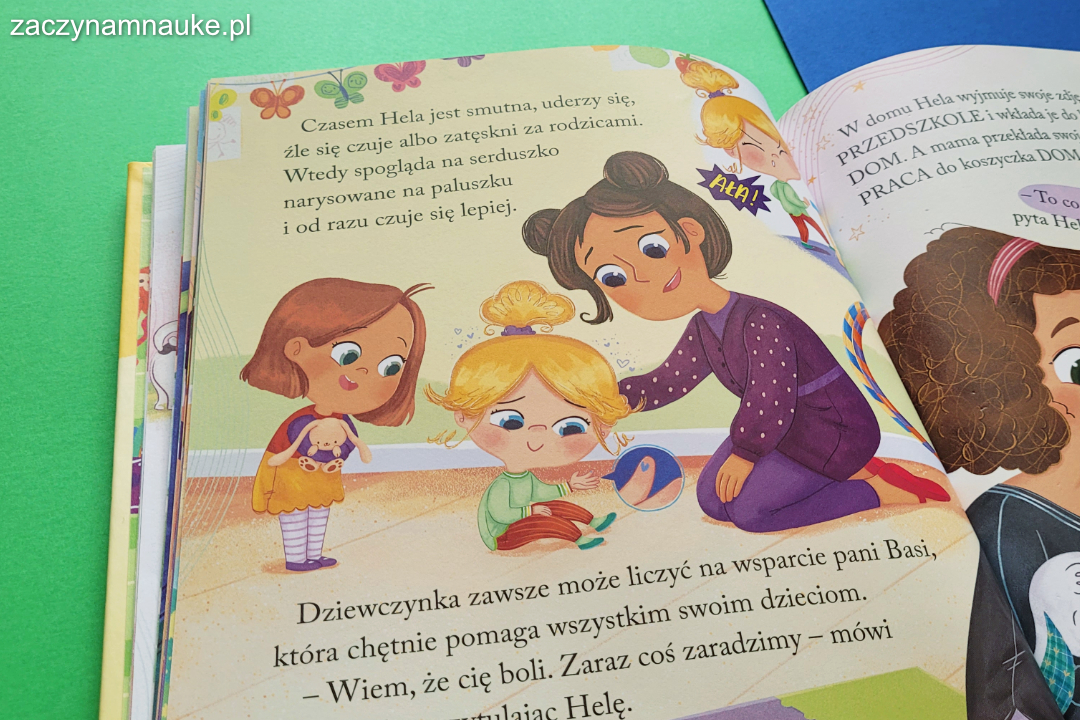 ksiazka hela sama w przedszkolku  montessori adaptacja do przedszkola 3