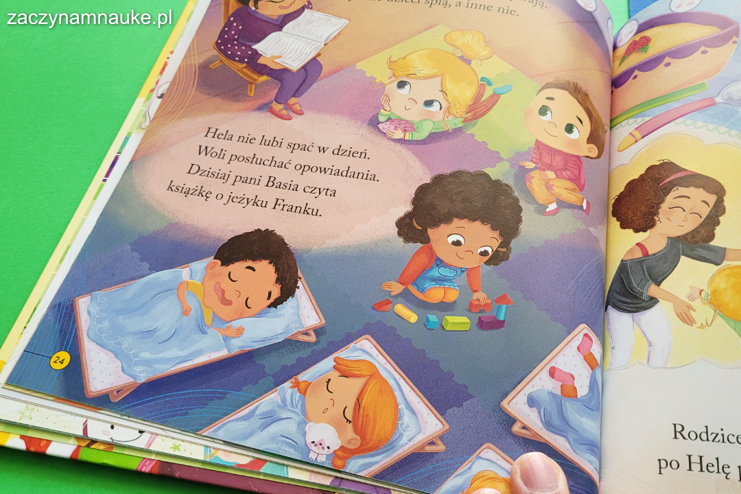 ksiazka hela sama w przedszkolku  montessori adaptacja do przedszkola 3