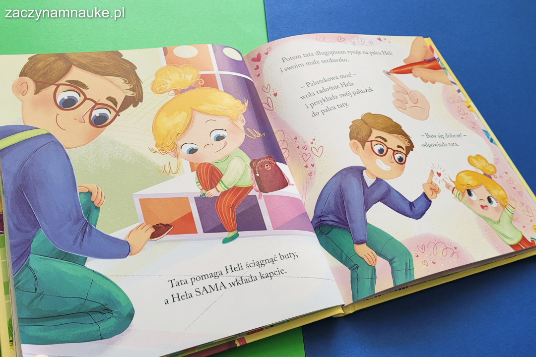 ksiazka hela sama w przedszkolku  montessori adaptacja do przedszkola 3