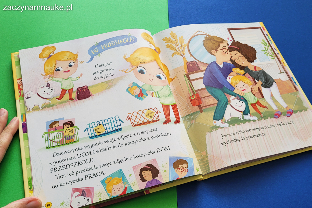 ksiazka hela sama w przedszkolku  montessori adaptacja do przedszkola 3