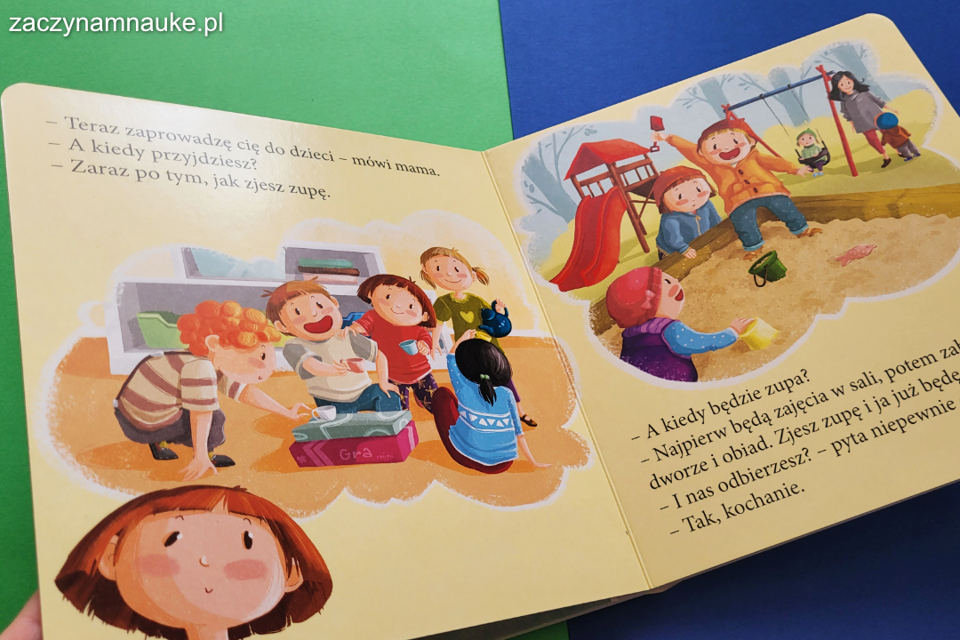 ksiazka o przedszkolku tosia i julek w przedszkolu montessori adaptacja do przedszkola 3