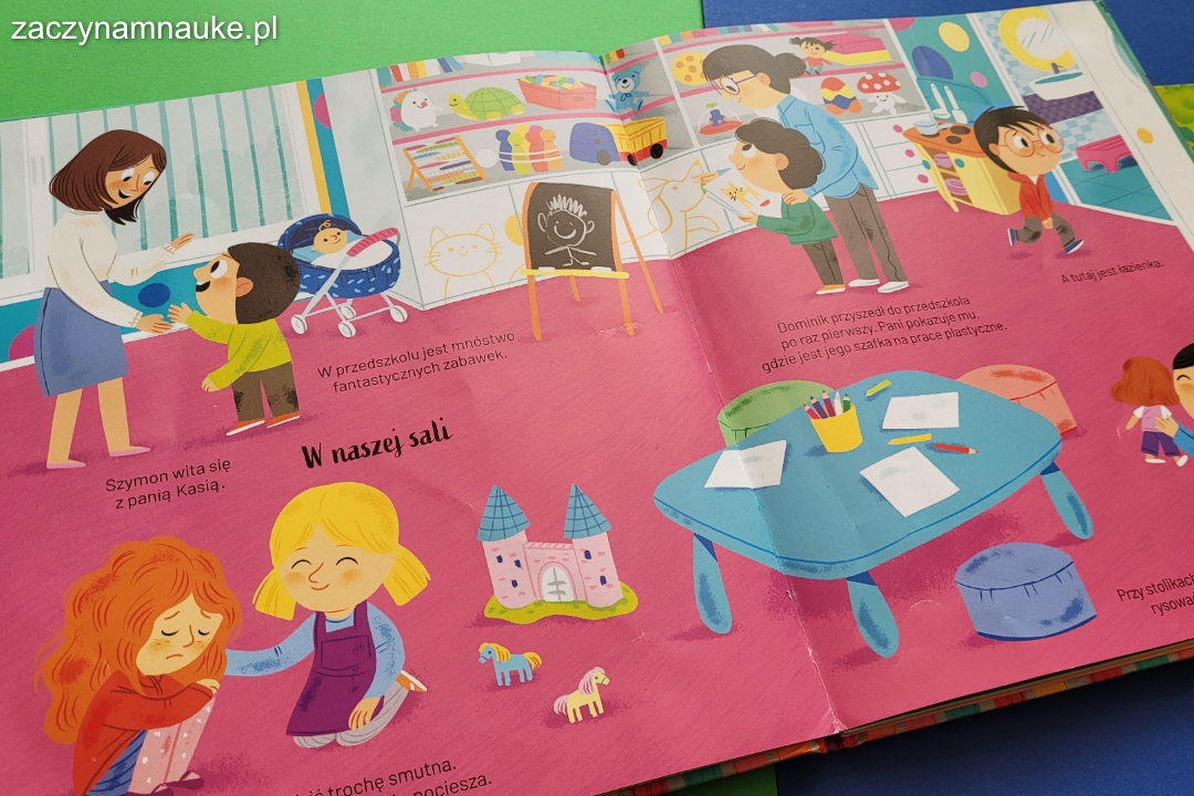 ksiazka o przedszkolku w przedszkolku jest fajnie montessori adaptacja do przedszkola 3