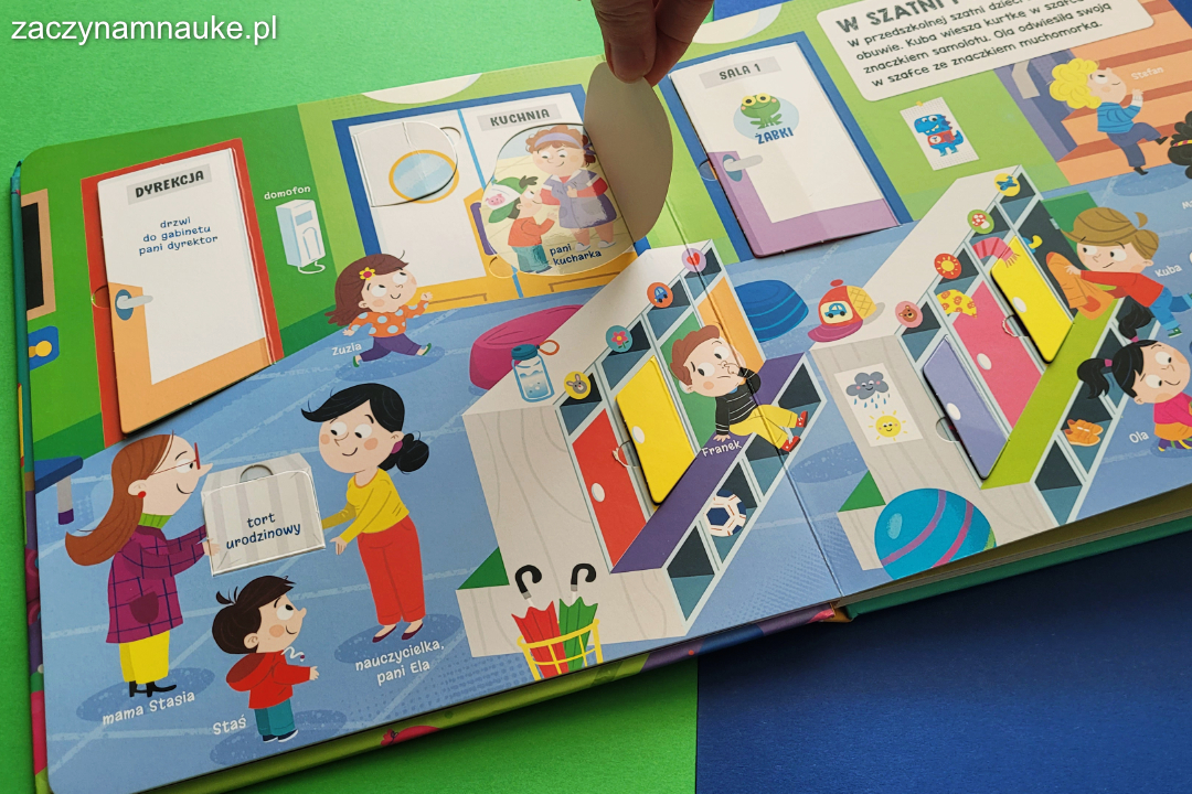 ksiazka z okienkami przedszkole  montessori adaptacja do przedszkola  2