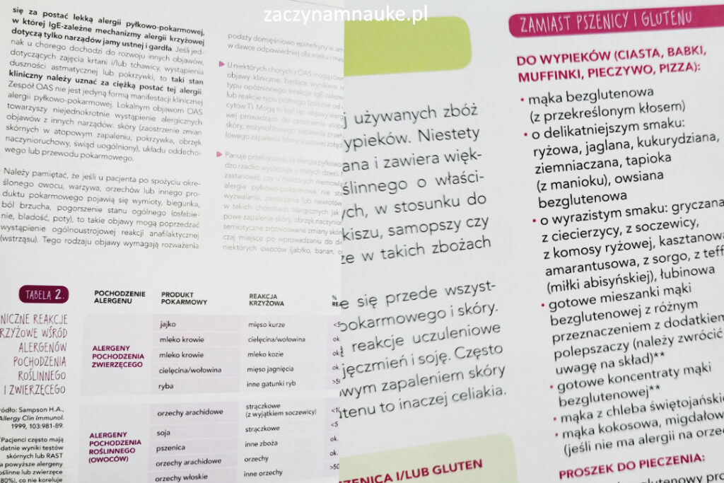 rozszerzanie diety alergia przepisy skaza bialkowa blw bez glutenu bez nabialu